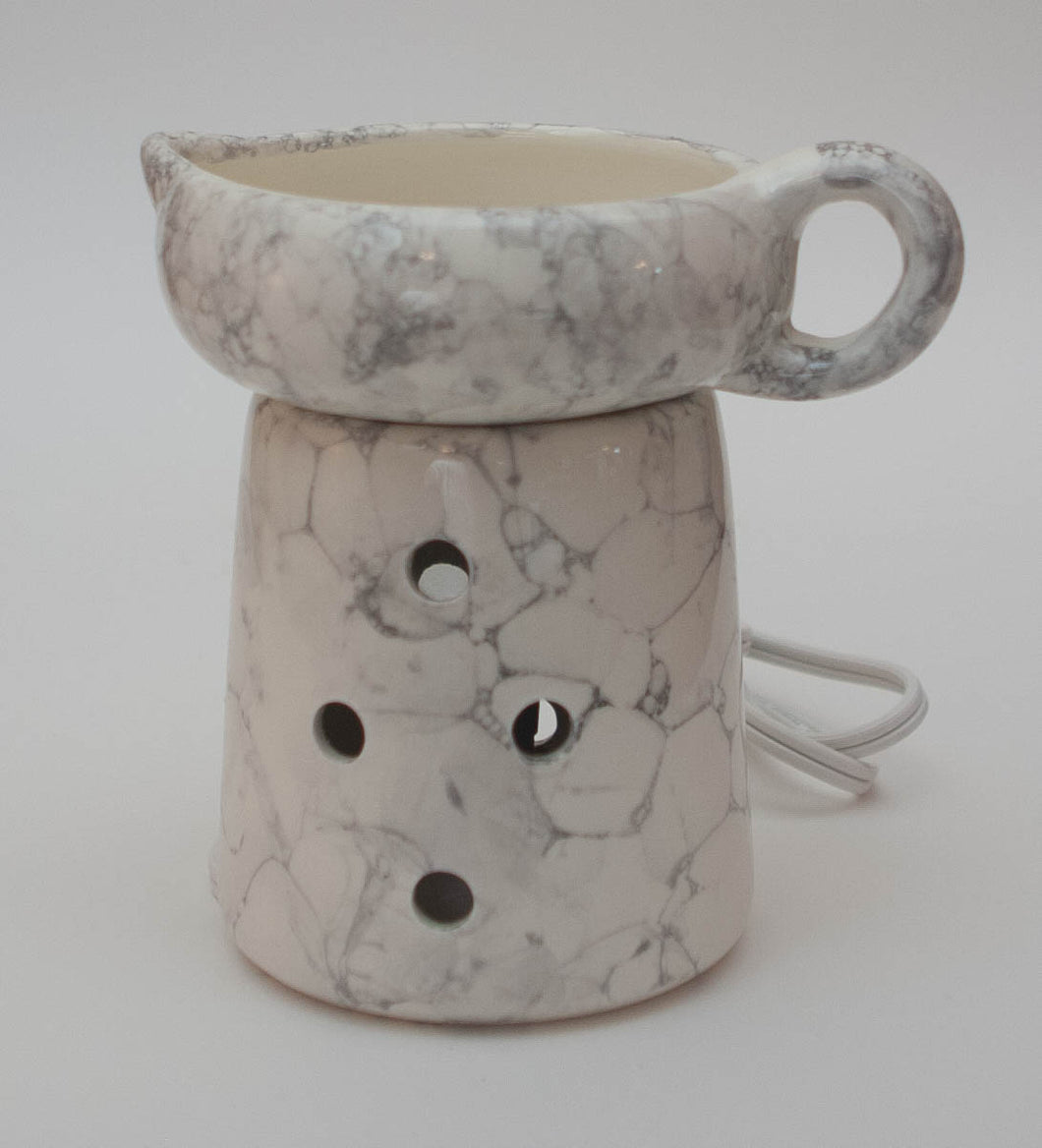 Marble Wax Melt Electric Warmer